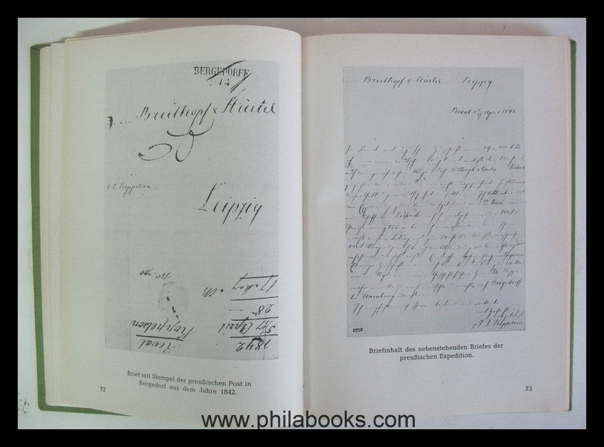 Knauer, K., Bergedorfer Postgeschichte von den Anfängen bis 1868, ...