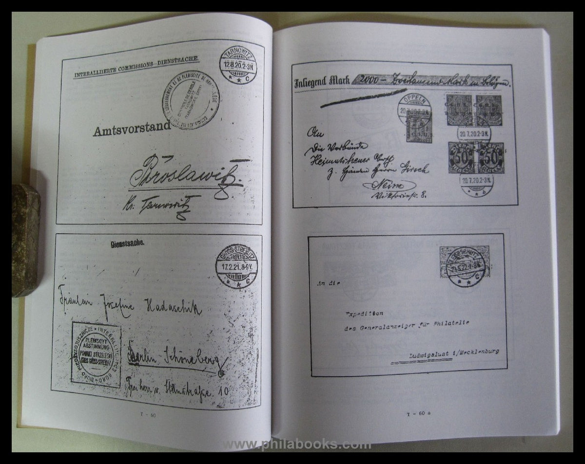 Münzberg, W., Preussen, Postgeschichte und Postanstalten 1649-1923 ...