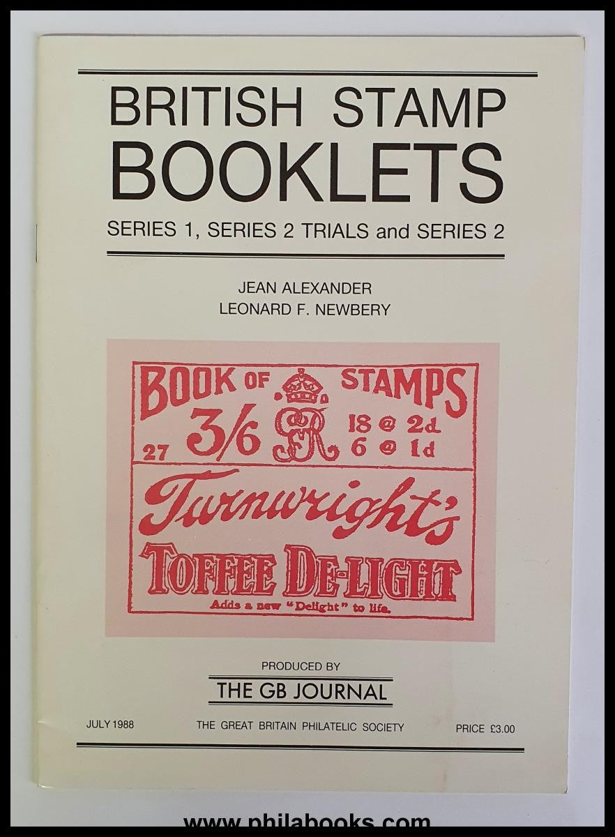 Alexander/Newbery, British Stamp Booklets, 4 Hefte aus 1987-1990 ...