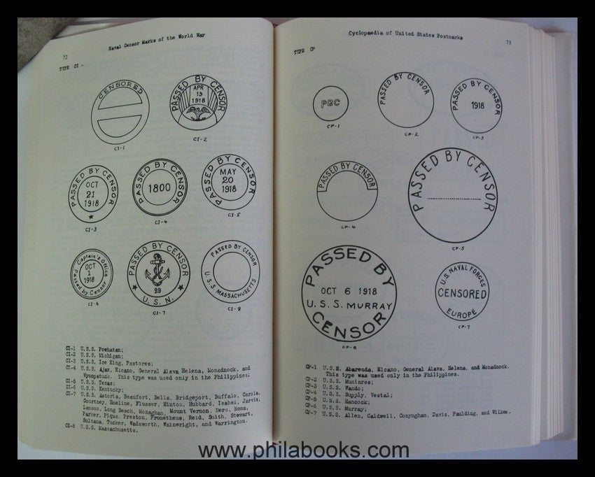 Norona, D., Cyclopedia of United States Postmarks and Postal Histo ...