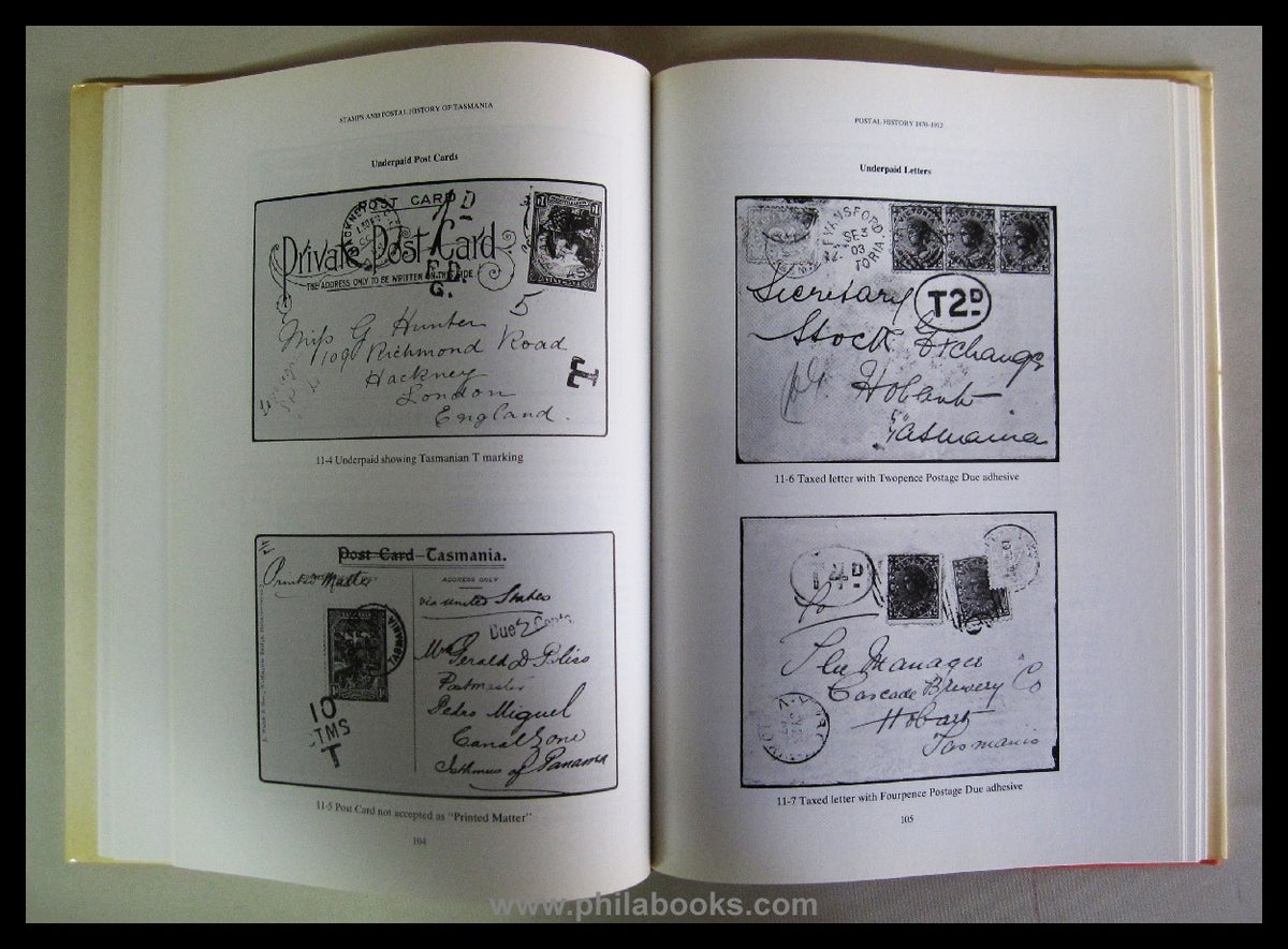 Tinsley, W. E., Stamps and Postal History of Tasmania, 1986