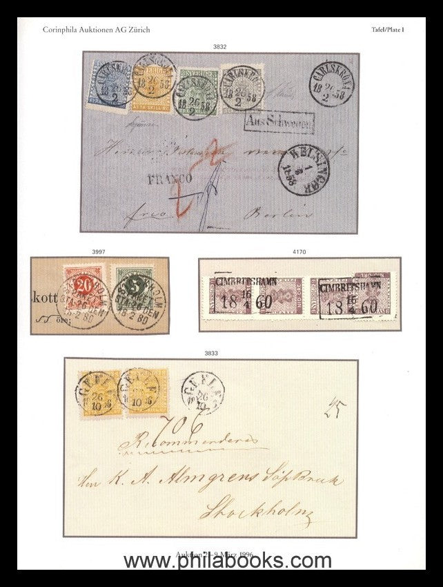 Corinphila, Auktion 092, 1996-03, Russ. Levante, Russland, Schweden