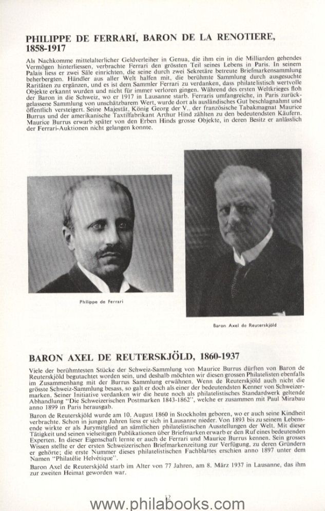 RobsonLowe, Auktion, 1964-04 'Burrus'