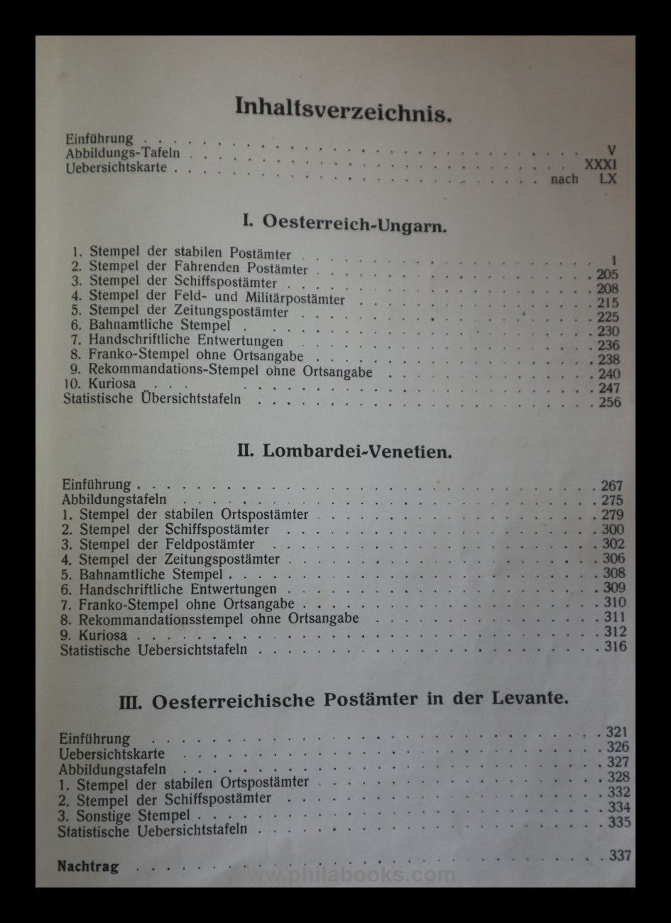 Müller, E., Grosses Handbuch der Abstempelungen von Altösterreich ...
