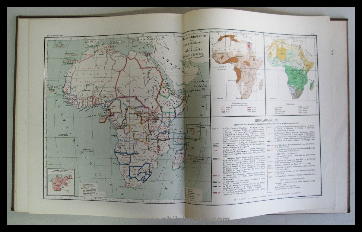 Streit, P.K., Katholischer Missionsatlas, 1906, enthaltend die ges ...