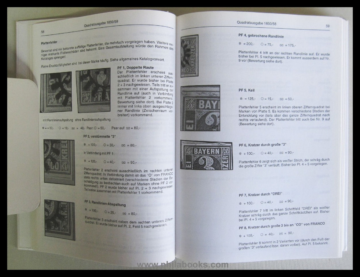 Sem, P., Bavaria, Special Catalogue Volume I, Handbook of Kreuzer Editions, ...