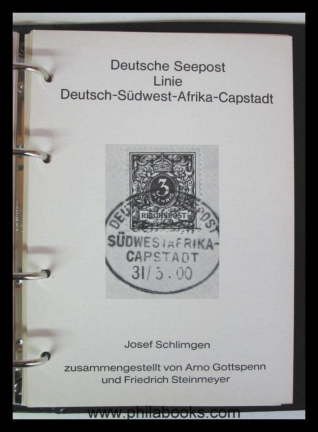 ArGe Schiffspost Loseblatt-Handbuch im Ringbinder.: 1935-1943 Seed ...