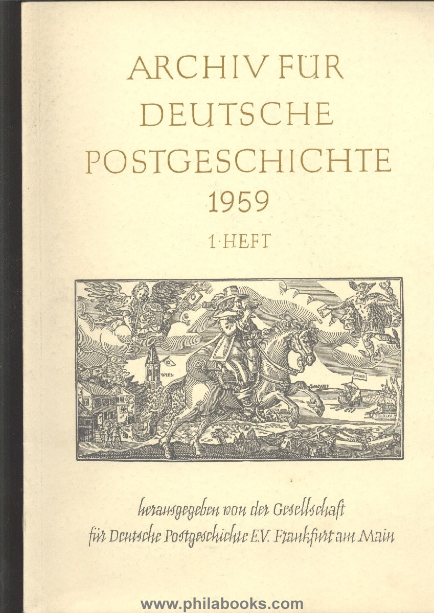Francke, Richard: Das Lübecker Boten- und Postwesen, in Archiv für ...