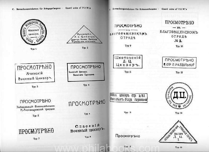 Speeckaert, Antoine, Russische Postzensur/ Russian Postal Censorsh ...