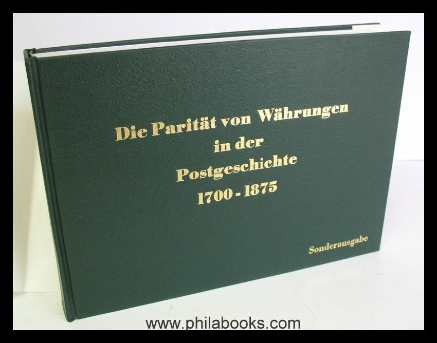 Janssen, L.H.J., De Pariteit van Munten in de Postgeschiedenis 170 ...