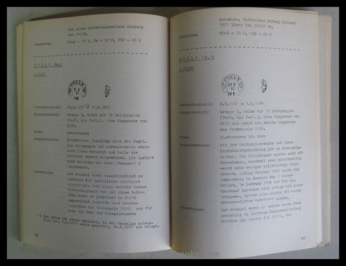 Spalink, Fr., The German Horseshoe Stamps, 2nd revised edition...