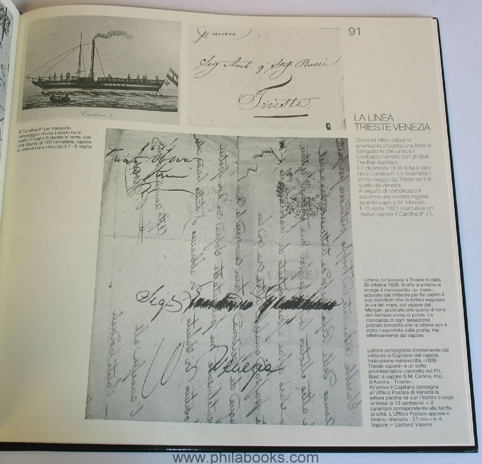 Rigo, Franco: Venezia - Le vie della Posta, 1985, großformatiger B ...