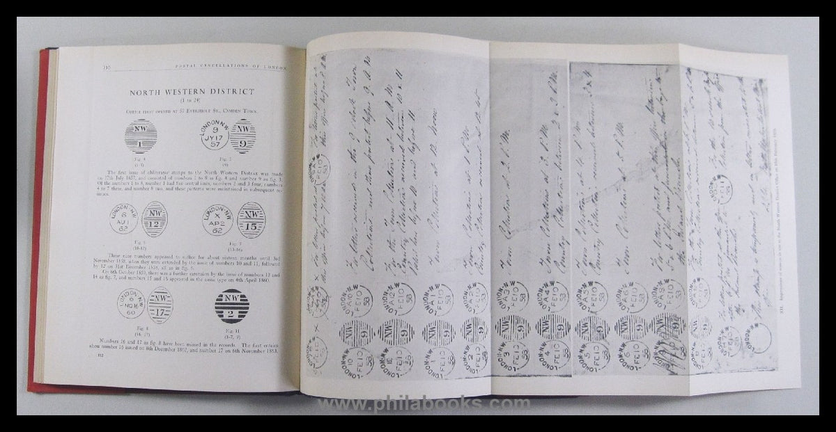 Westley, H.C., The Postal Cancellations of London 1840- 1890, With ...