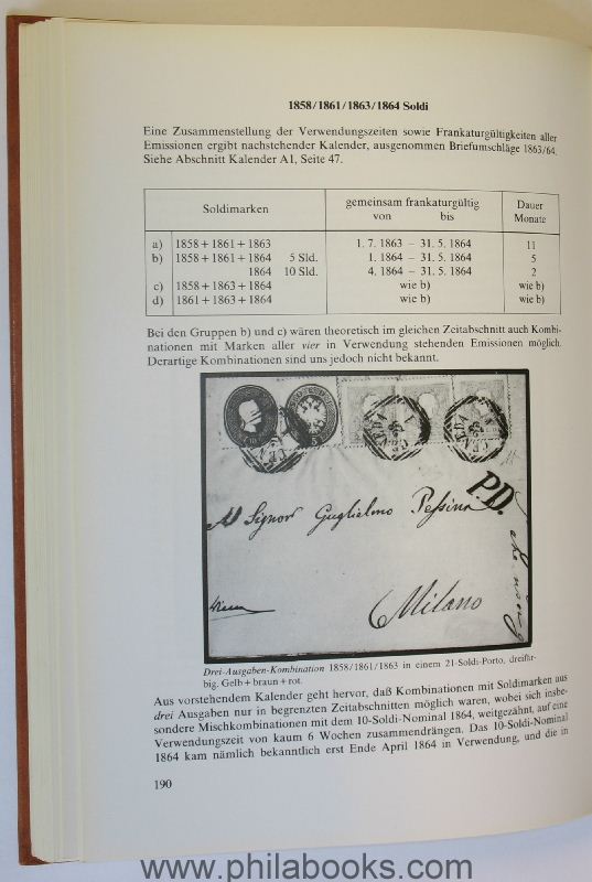 Jerger, Dr. A., Monographie der Frankaturen 1850-1867, Mischfranka ...