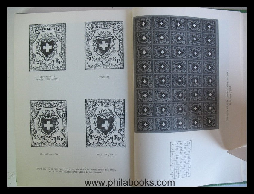 Mirabaud/de Reuterskiöld, The Postage Stamps of Switzerland 1843-1 ...