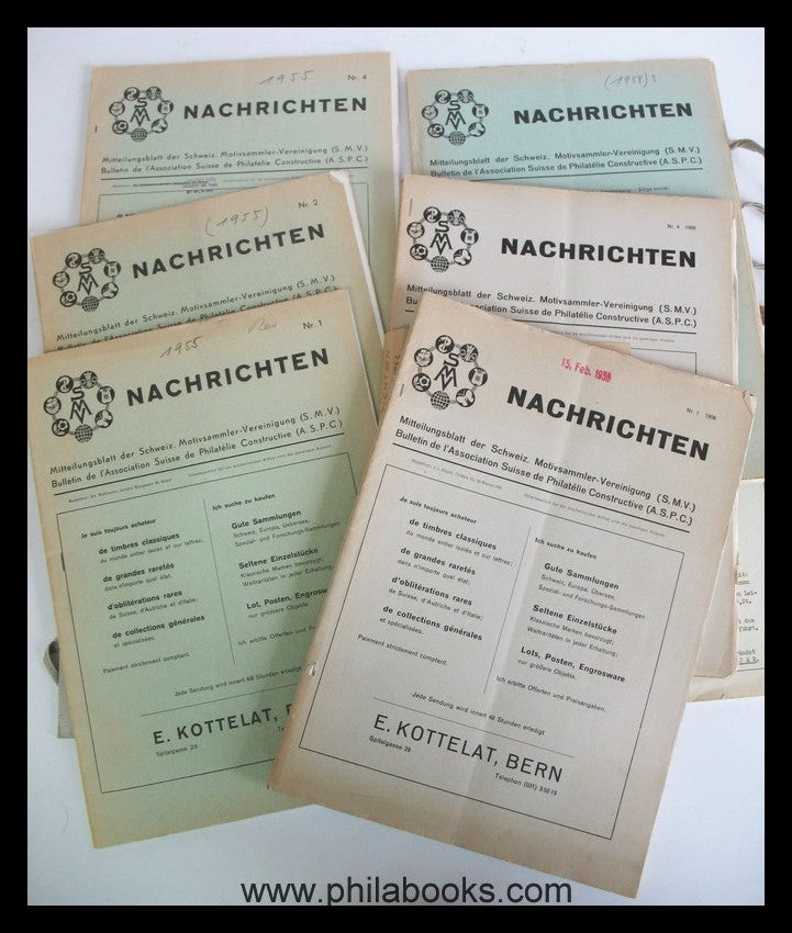 SMV Nachrichten, Mitteilungsblatt der Schweiz. Motivsammler-Verein ...