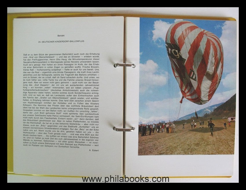 Deutsche Kinderdorf Ballonpost, Ballon - Kurier, 1984, Lose-Blatt- ...