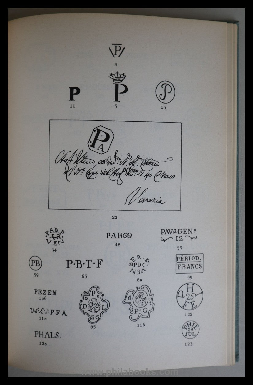 Deninger, H., Handbuch der abgekürzten vorphilatelistischen Stempe ...