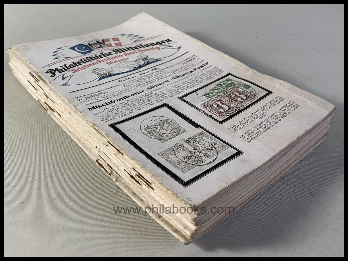 Hennig, Philatelistische Mitteilungen, Briefmarkenhaus Karl Hennig ...