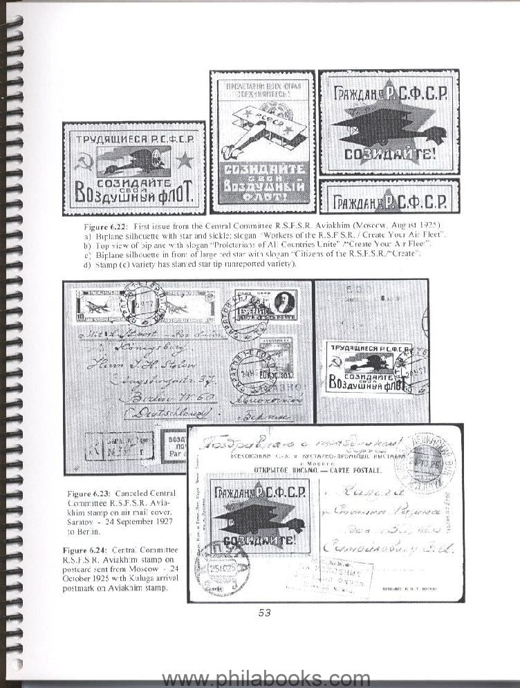 Ackerman, G.A., Soviet Air Fleet/ Osoaviakhim, Stamps/ Labels, 200 ...