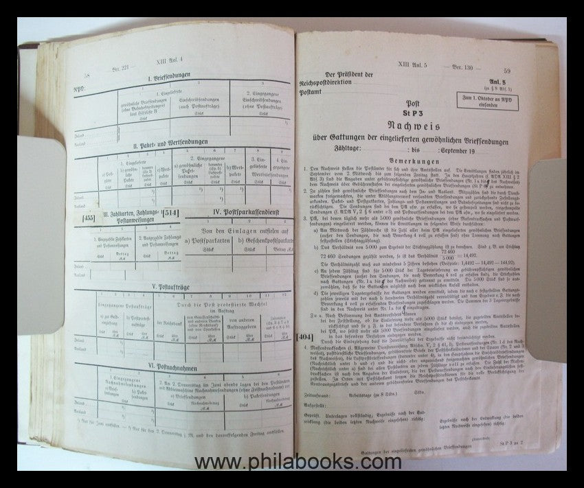 1939, Dienstanweisung für Statistik, enthält die Richtlinien zur E ...