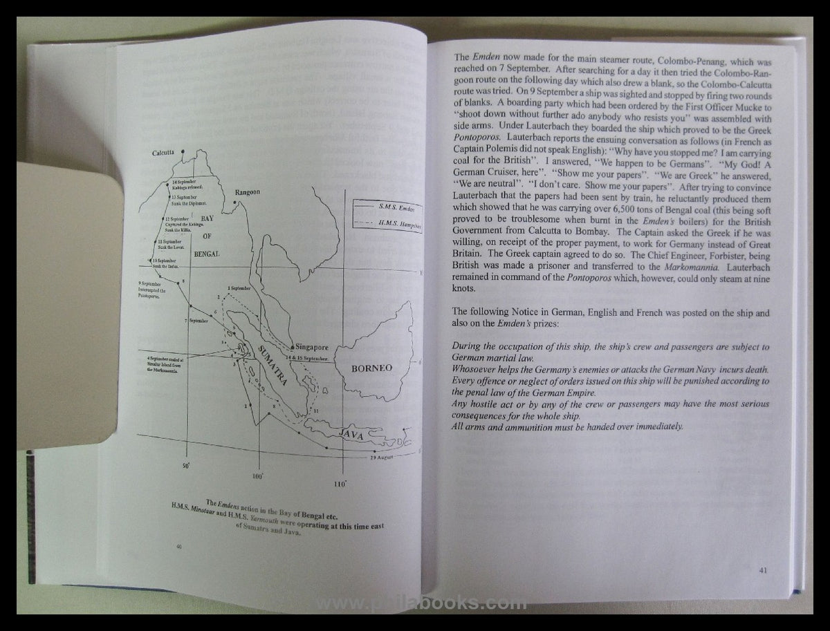 Proud, E.B., Triple Odyssey, The Story of S.M.S. Emden and its cre ...
