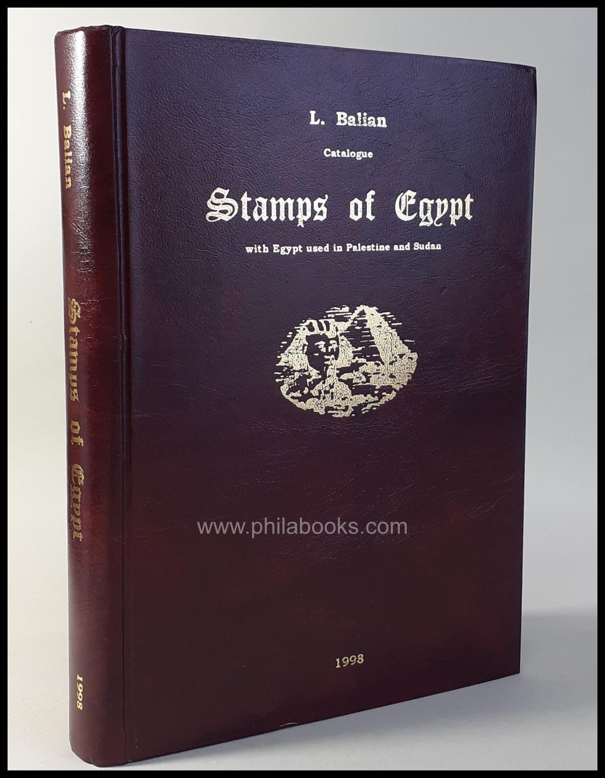 Balian Catalogue Stamps of Egypt - with Egypt used in Palestine an ...