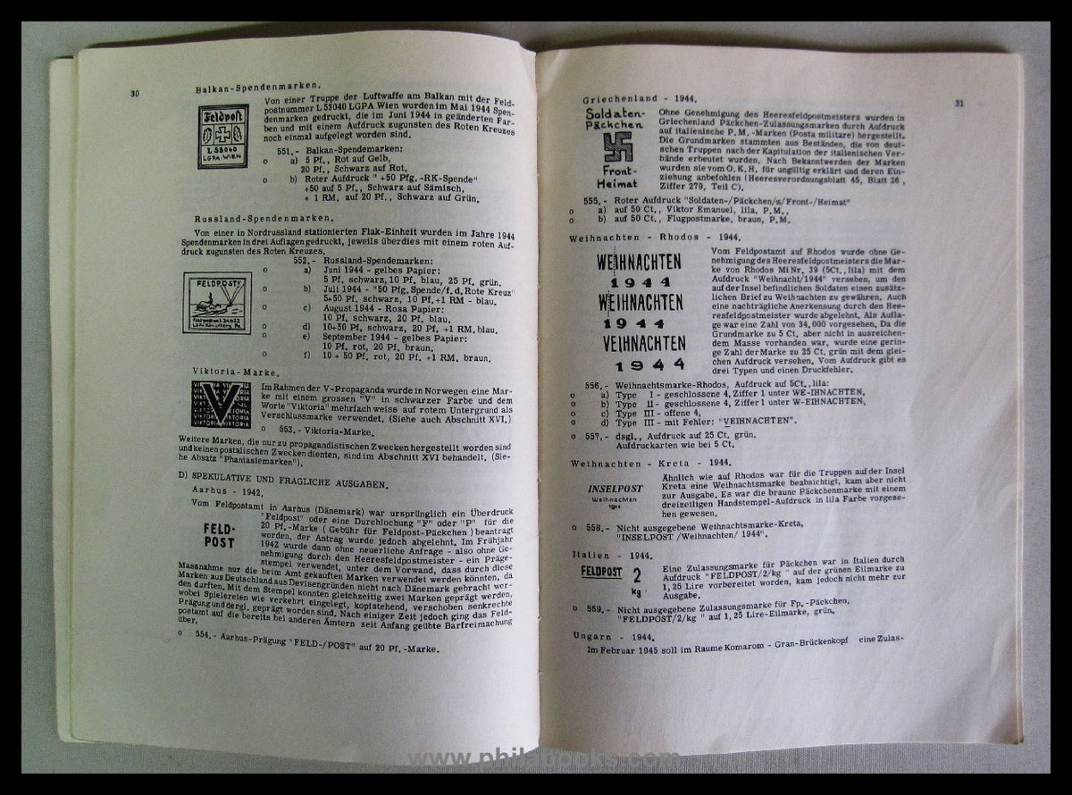 Clement, A., Kleines Handbuch der Deutschen Feldpost 13. Jhdt.-191 ...