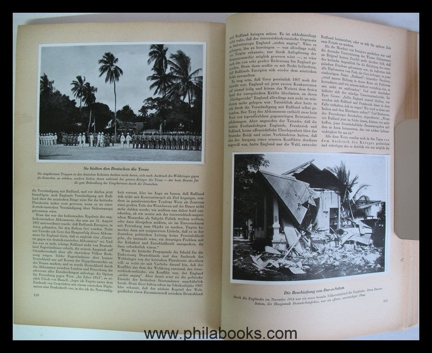 Raubstaat England, Sammelbilder-Album des Cigaretten-Bilderdienste ...