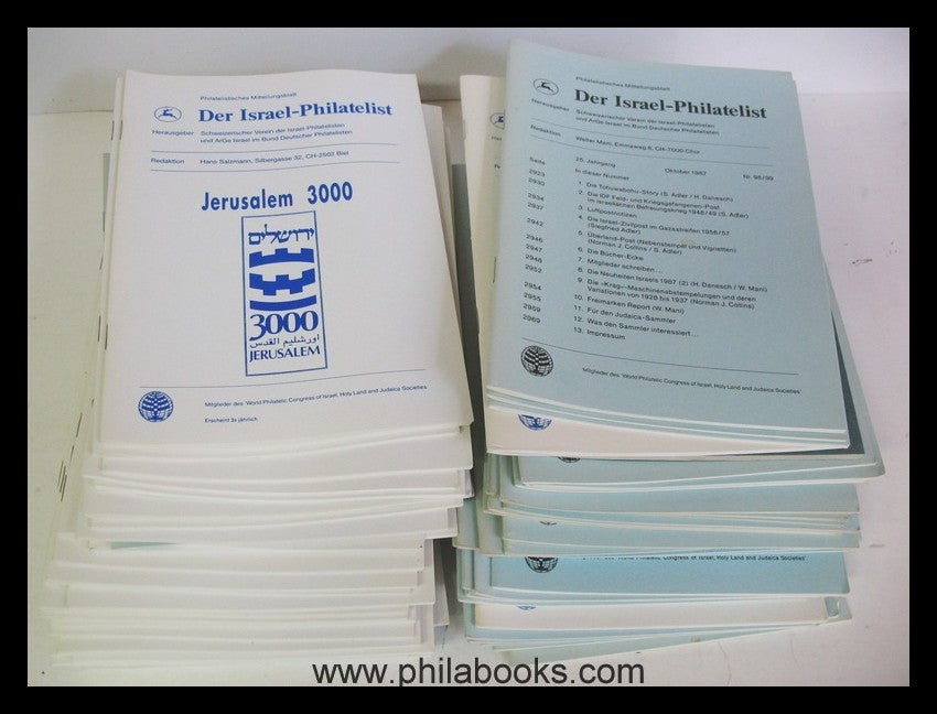 Der Israel-Philatelist, Publikationsorgan der Israel-Arbeitsgemein ...