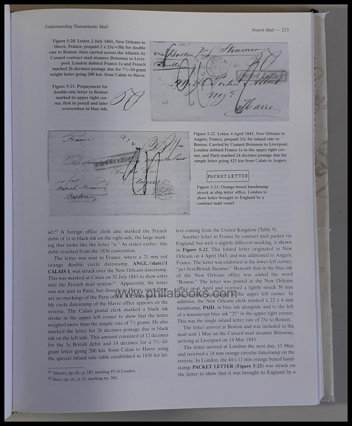 Winter, R. F., Understanding Transatlantic Mail, Volume I, 2006, b ...