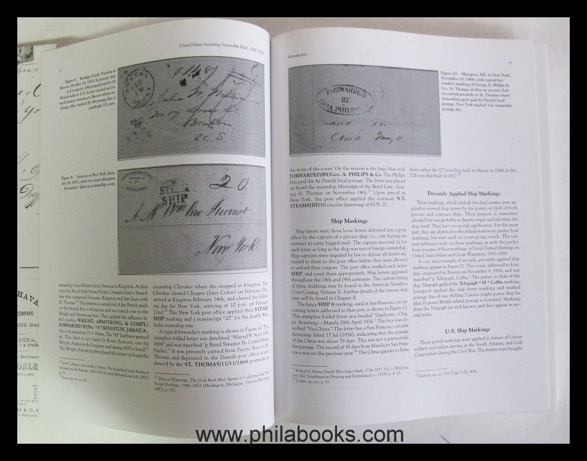 Wierenga, T.J., United States Incoming Steamship Mail 1847-1875, 2 ...