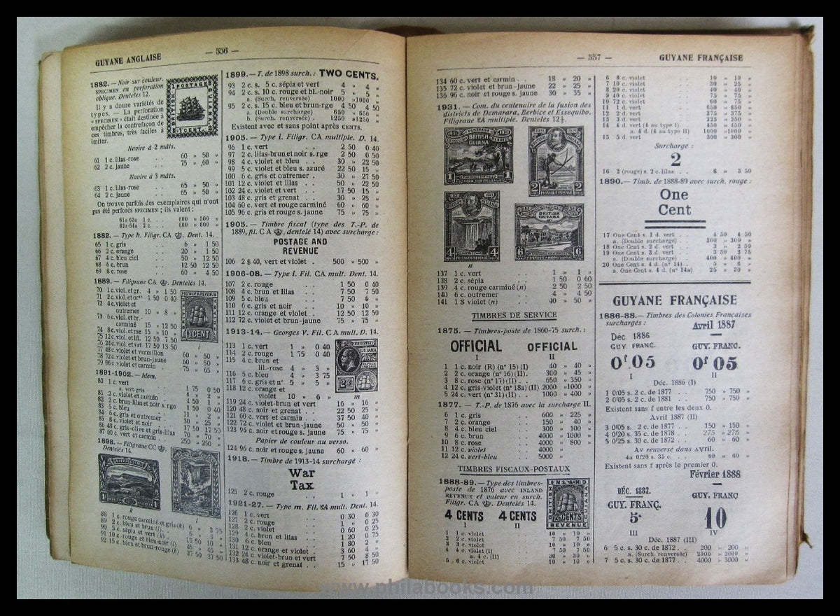Yvert & Tellier Champion Catalog Timbres Poste, 1935 all world ca...