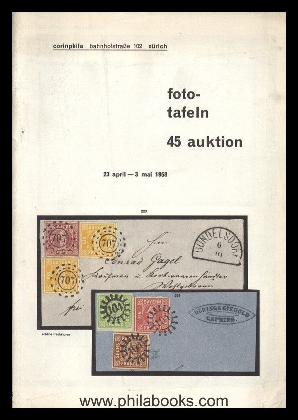 Corinphila, Auktion 045, 1958-04 'Iyra'