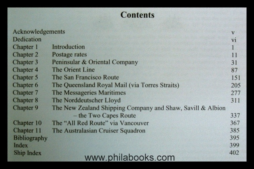 Tabeart, C., Australia New Zealand UK Mails, Volume 2 - 1881-1900, ...
