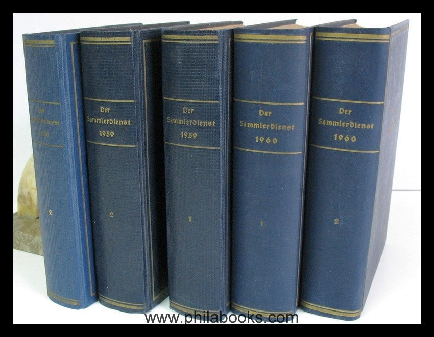 The collector service, Coburg, here the years 1956-1960 each in 2 volumes...