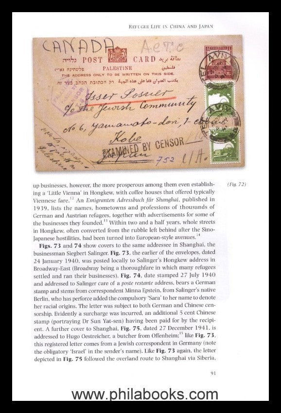 Brinson/ Kaczynski, Fleeing from the Fuehrer, A postal history of ...