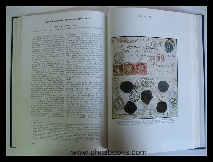 Brühl/Thoma, Handbuch der Württemberg-Philatelie, Kreuzerzeit (185 ...
