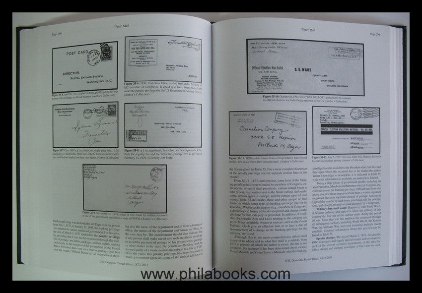Beecher/Wawrukiewicz, US Domestic Postal Rates 1872-2011, Third Ed ...