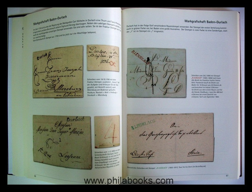 Vermeulen, H., Thurn und Taxis in Baden. Die Kaiserliche Reichspos ...