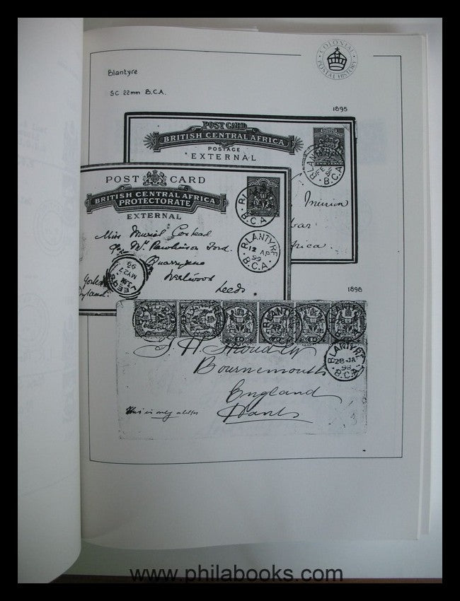 Nyasaland, Stempel Balaka- Zomba, TPO, Kopie der Sammlung Edward P ...