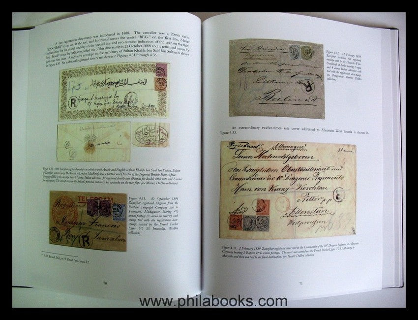 Dubro, Gary A., Zanzibar's Postal History Legacy, 2012, das Standa ...