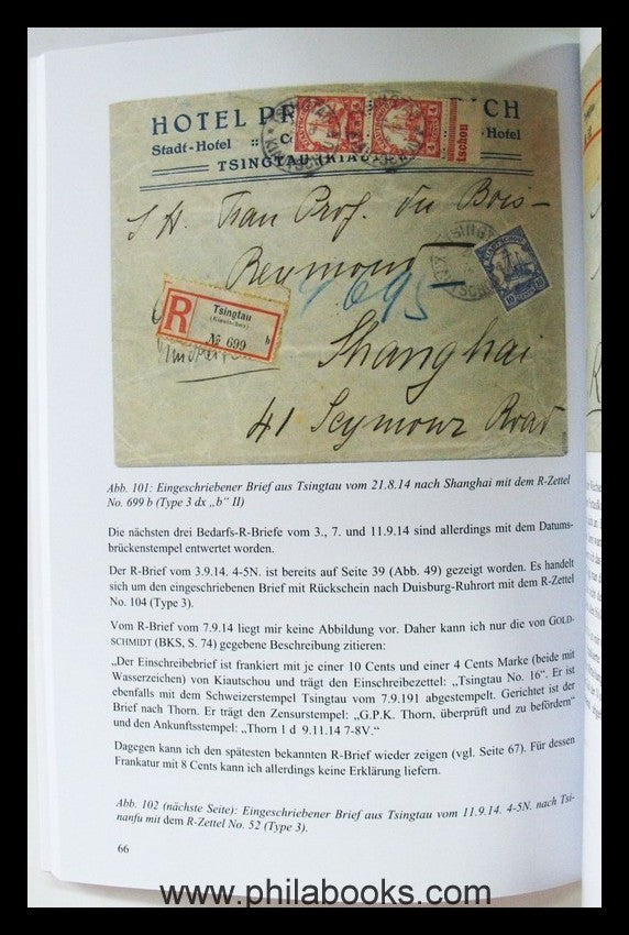Knieper, M., Kriegspost Kiautschou, Eine Darstellung zur Postgesch ...