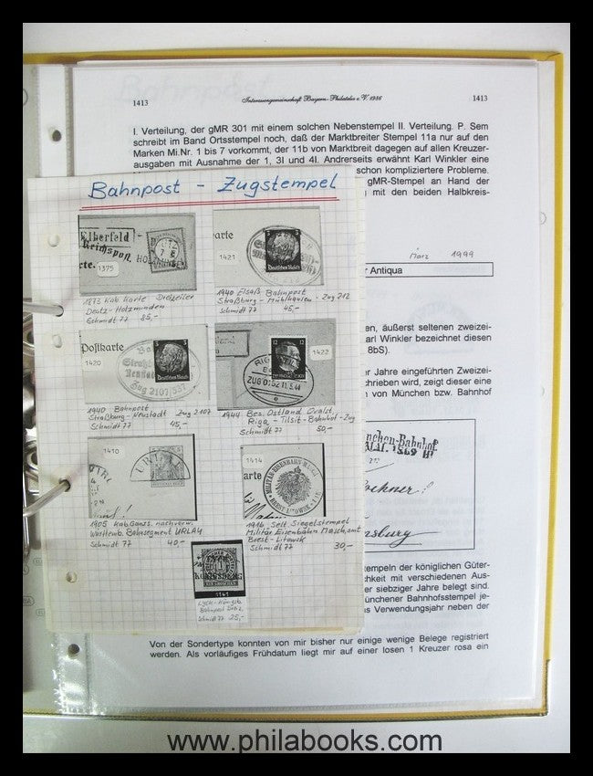 Old Germany and the German Empire, working documents of a factual...