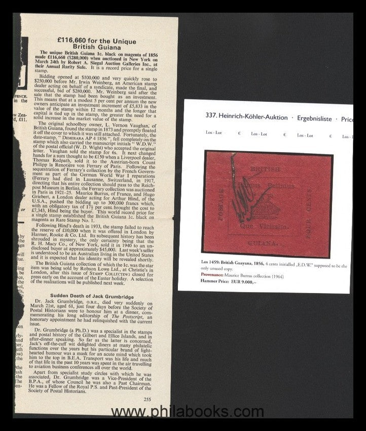 Siegel, Auktion 371, 1970-03