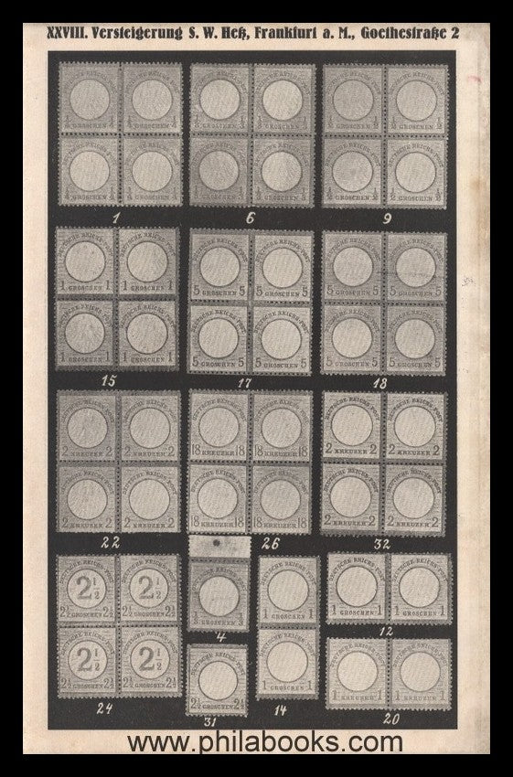 Hess, Auktion 028, 1928-09