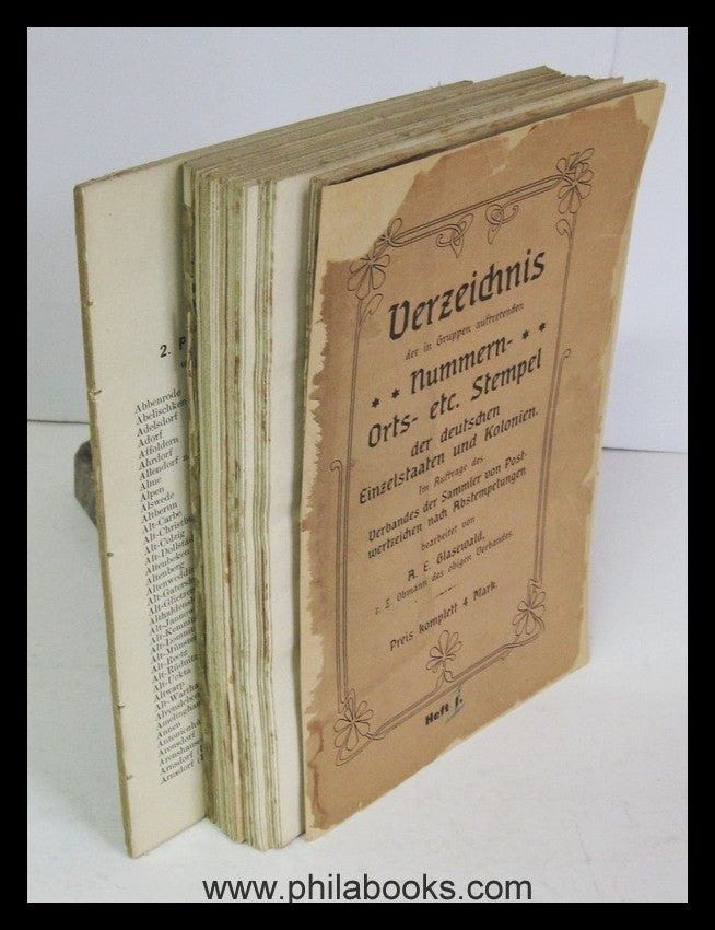 Glasewald, AE, directory of the number-...