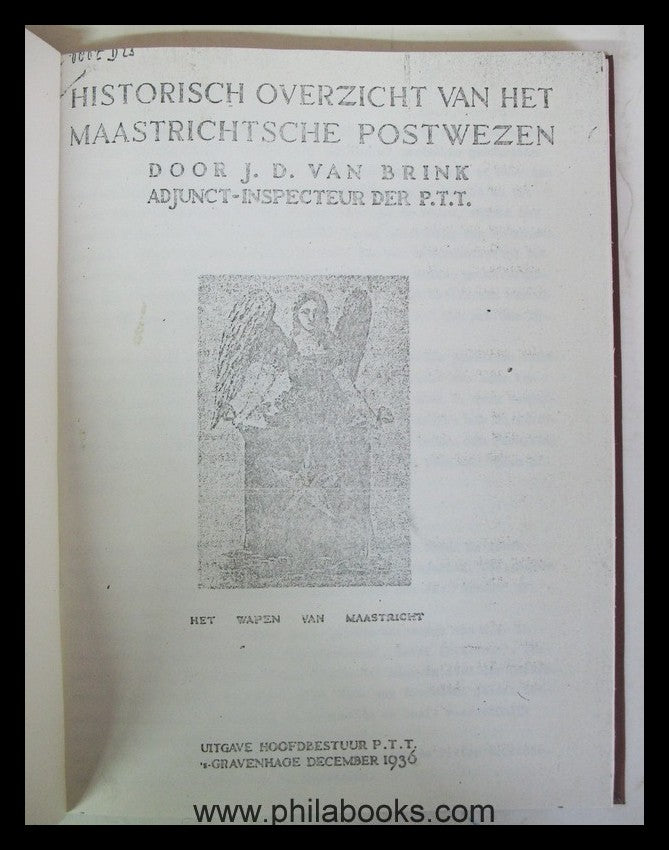 Van Brink, JD, Historical Overview of the Maastrichtsche Postw ...