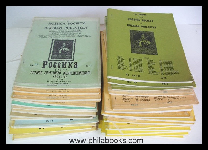 Rossica, The Journal of the Rossica Society of Russian Philately, ...