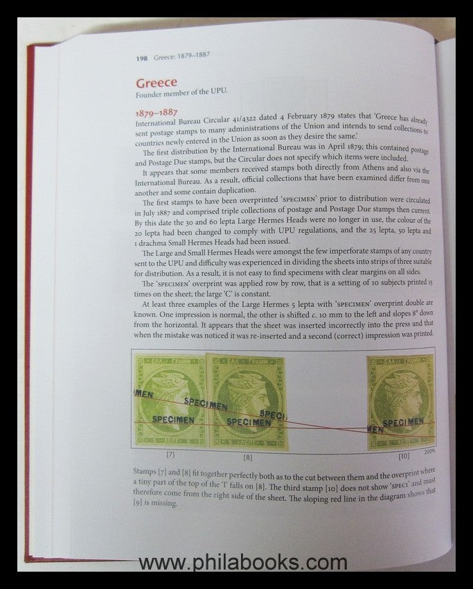 Bendon, J., UPU Specimen Stamps 1878-1961, 2nd edition, 2015, Farb ...